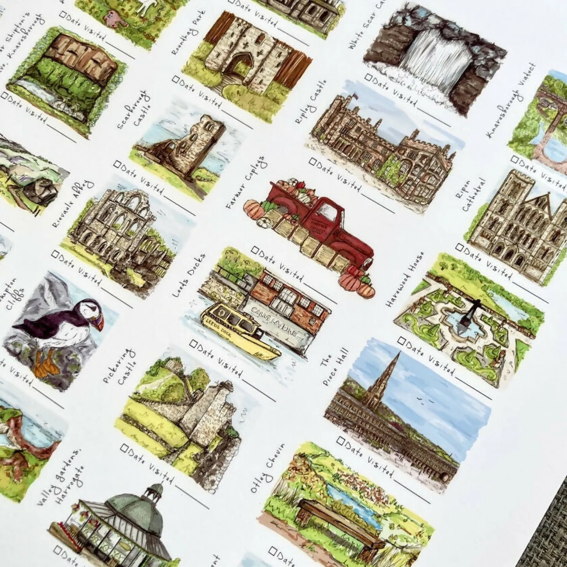 Yorkshire Adventures Art Print