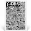 Yorkshire Landmarks Greeting | Giclée Print | Art & Soul