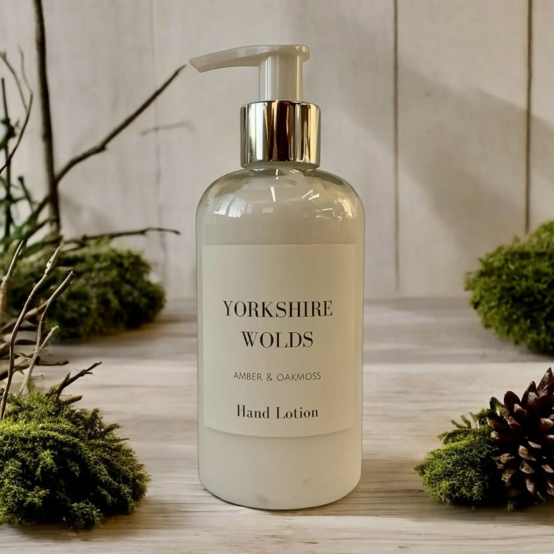 Yorkshire Wolds - Amber and Oakmoss Hand Lotion 250ml