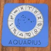 Zodiac Star Signs Coaster CONSTELLATION Design