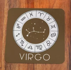 Zodiac Star Signs Coaster CONSTELLATION Design