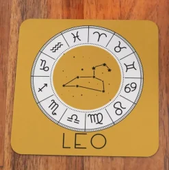 Zodiac Star Signs Coaster CONSTELLATION Design