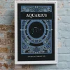 Zodiac Star Signs Postcard CONSTELLATION Design